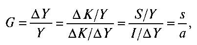 Фундаментальное уравнение Харрода